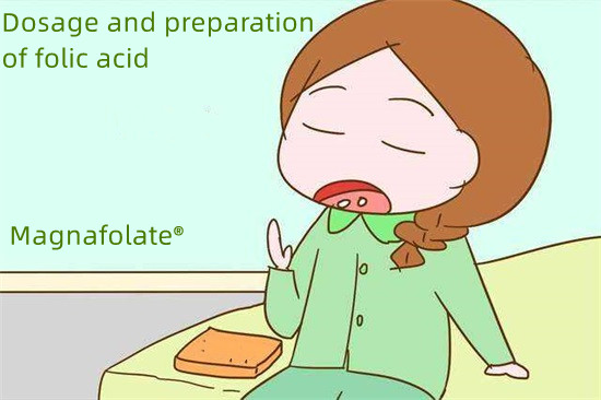 Dosis dan persiapan asam folat